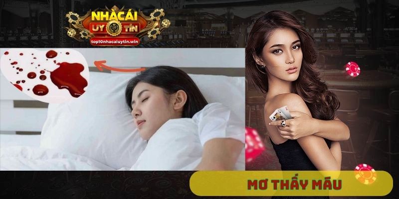 Mơ thấy máu