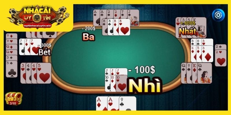 Nắm chắc các loại ù để sắp xếp bài sao cho hợp lý